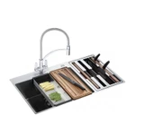 127.0543.036-Franke Box Center Bwx 220-54-27 Bx Çelik Eviye thumbnail 6