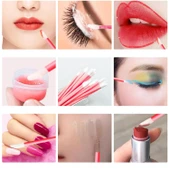 Dudak Ruj Aplikatörü Lip Gloss Kaş Kirpik Çubuğu 50li - 3