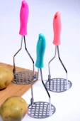 Slikon Saplı Patates Ezme Aparatı - 1