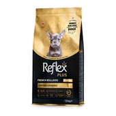 Reflex Plus HypoAllergenic French Bulldog Yavru Köpek Maması 1,5 Kg thumbnail 1