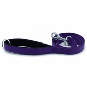 Doggie Konfor Klasik Dokuma Köpek Gezdirme Tasması Mor 2x140 Cm thumbnail 1