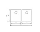 115260028-Teka Square 760 Tg Arctic White Granit Eviye thumbnail 3