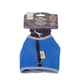 Cattie Havalı Dokuma Kedi Göğüs ve Gezdirme Tasması Small Royal Mavi 1x20-30 Cm - 1