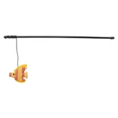Trixie Kedi Otlu Peluş Balık Kedi Oltası 46 Cm - 1