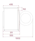 113910020-Teka Wmk 40940 Eu Wh Çamaşır Makinesi thumbnail 4