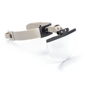 Şapka Tip Kask Büyüteç, 4 Farklı Büyütme Lensli Büyüteç - 3