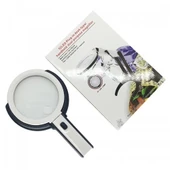 2x5x120mm 10 Ledli Masaüstü Büyüteç - 2