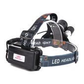 3 Başlıklı Şarjlı  Kafa Feneri   Wt-256 thumbnail 2