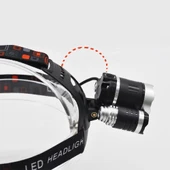 3 Başlıklı Şarjlı  Kafa Feneri   Wt-256 thumbnail 3