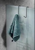 SAS Ömür Boyu Paslanmaz 2 Katlı Askılı Banyo Duş Rafı Sabunluk Şampuanlık Siyah - 2