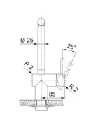 115.0628.208-Franke Atlas Neo Copper Armatür thumbnail 5