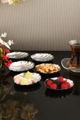 Ulver Istiridye Lokumluk Düz Gümüş 6 Lı Takım - 6