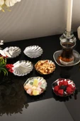 Ulver Istiridye Lokumluk Düz Gümüş 6 Lı Takım - 8
