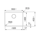 125.0688.489-Franke Maris Mrg 110-52 Avena Granit Eviye thumbnail 2