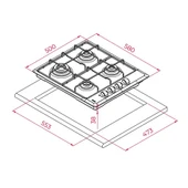 112620029-Teka Hlx 640 Kbc0e Bk (E5) Siyah Ocak thumbnail 4
