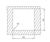 115230025-Teka Square 40.40 Tg Black Granit Eviye thumbnail 4