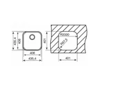 40108507-Teka BE 40.40 Mikroketen Çelik Eviye thumbnail 2