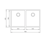 115260024-Teka Square 760 Tg Black Granit Eviye thumbnail 2