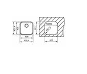 40108508-Teka BE 40.40 1B Paslanmaz Çelik Eviye thumbnail 2