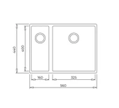 115260029-Teka Square 560 Tg Black Granit Eviye thumbnail 3