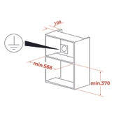 40584001-Teka MB 620 BI WH Beyaz Mikrodalga Fırın - 7