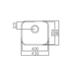 40108505-Teka BE 40.35 1B Paslanmaz Çelik Eviye thumbnail 2
