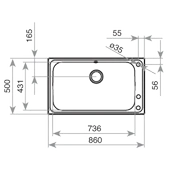 12127001-Teka Bahia PLUS 1B Inox Eviye thumbnail 5