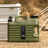 Musluklu Su Bidonu - Madfox Galon Air PE - 18 Litre - Yeşil - 547309 - 3