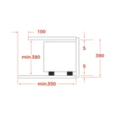 40584001-Teka MB 620 BI WH Beyaz Mikrodalga Fırın - 6