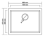 Morganit Gn-60 Granit Eviye (Super White) thumbnail 2