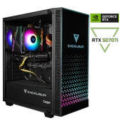 Casper Excalibur E65L.147F-EFP0X-0HE Intel Core i7-14700F 64GB RAM 1TB SSD Nvidia GeForce RTX 5070TI Freedos - 1