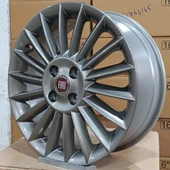 Sıfır OPAR 16 inç Linea Stilo Fiorino Titanyum Jant Takımı - 6.0X16 4X98 ET41 58.1 - OEM: 55174536 - 3