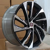 Sıfır OPAR 18 inç Egea Black Diamond Jant Takımı - 7.5X18 5X98 ET44 58.1 - OEM: 55105256 - 2