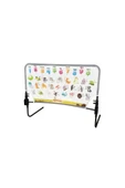 Sayılar Ve Harfler Öğretici Katlanabilir Yatak Bariyeri 90cm - 2