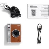 FUJIFILM Instax Mini Evo Hybrid (Brown) Fotoğraf Makinesi - 4