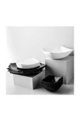QUADRATO TEMPERLİ SİYAH KASE 14 CM - 1