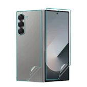 Samsung Galaxy Z Fold 7 Uyumlu Ön+Arka Body Şeffaf Ultra koruyucu Nano Jelatin - 1
