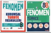 FENOMEN 8.SINIF KURUMSAL TÜRKÇE FASİKÜLLERİ +FENOMEN 8. SINIF 8B TÜRKÇE (2 KİTAP) - 1