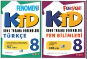 FENOMEN 8.TÜRKÇE KONU TARAMA DENEMELERİ+FEN BİLİMLERİ KONU TARAMA DENEMELERİ (2 KİTAP) - 1