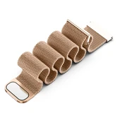 Huawei Watch GT5 46mm Uyumlu Manyetik Milanese Loop Metal Kordon   Rose Gold - 6