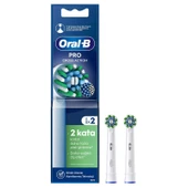 Oral-B Pro Cross Action X-Filament Şarjlı Diş Fırçası Yedek Başlığı 2 Adet - 1