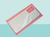 Tkgz - Oppo A16 Arka Pil Batarya Kapağı - GRİ thumbnail 1