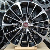 Sıfır OPAR 16 inç Egea, Doblo Black Diamond Cut Jant Takımı - 6.5X16 5X98 ET36 58.1 - OEM: 55107543 - 1