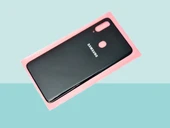 Tkgz - Samsung Galaxy A20S A207 Arka Kapak Batarya Kapağı - SİYAH thumbnail 1
