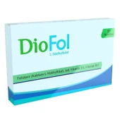 Diofol Folik Asit - Vitamin D3 İçeren Takviye Edici Gıda 30 Tablet - 1