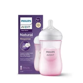 Avent Natural Response PP Pembe Biberon 1+ Ay 260 ml SCY903/11 - 1