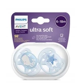 Avent 22303 Ultra Soft Emzik 6-18 Ay Erkek - 1