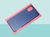 Tkgz - Samsung Galaxy M51 Arka Kapak Batarya Kapağı - MAVİ - 1