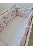 70 x 130 - Bebek Beşik Kenar Koruma Takımı - 40 cm Yükseklik, Yıkanabilir thumbnail 1