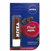 Nivea Blackberry Lip Care Cream 5,5 ml - Böğürtlen - 1